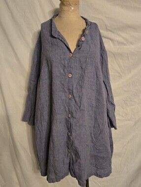 FLAX 2XLARGE Linen Shirt